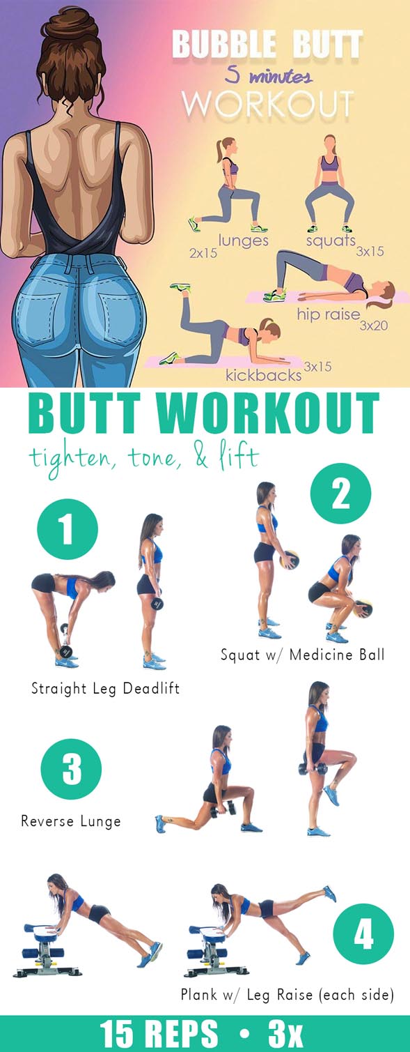 Steps To A Better Butt Workout