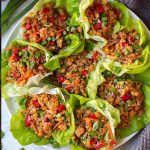Asian Lentil Lettuce Wraps