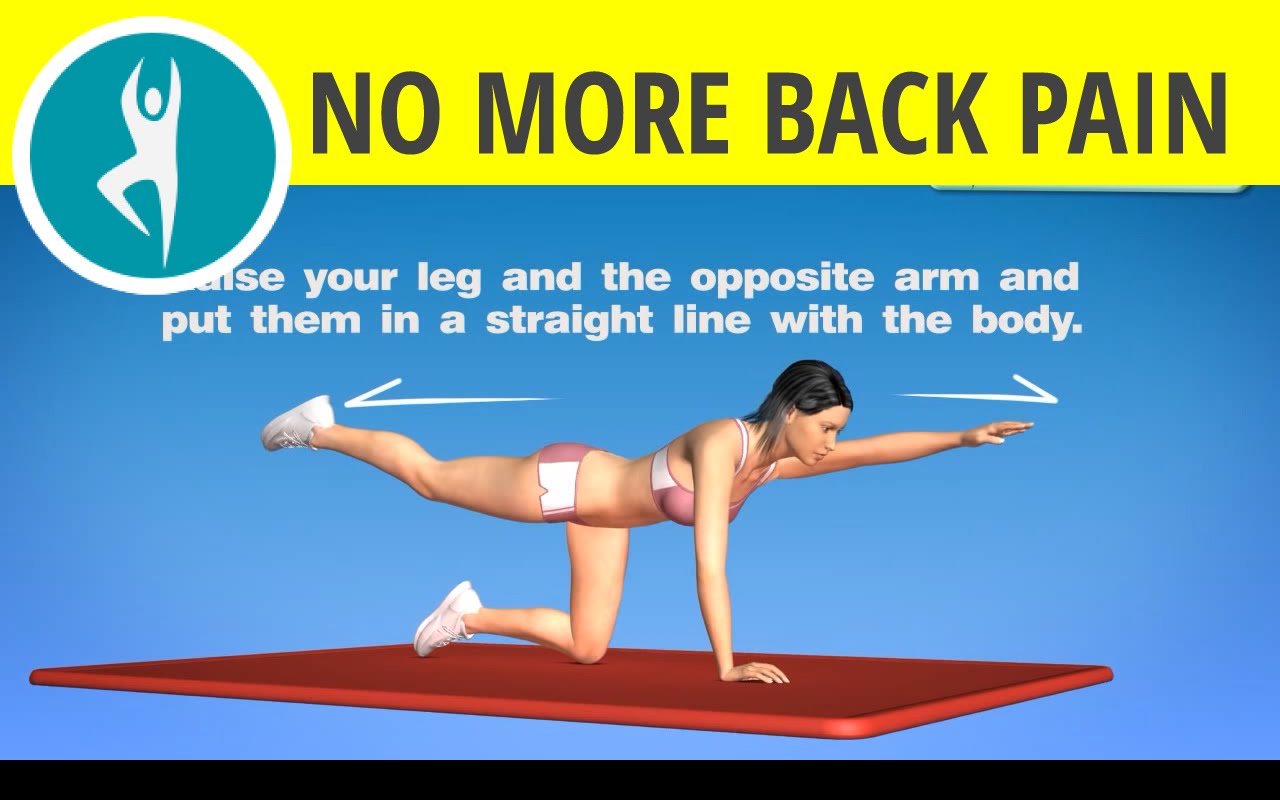 No more back pain