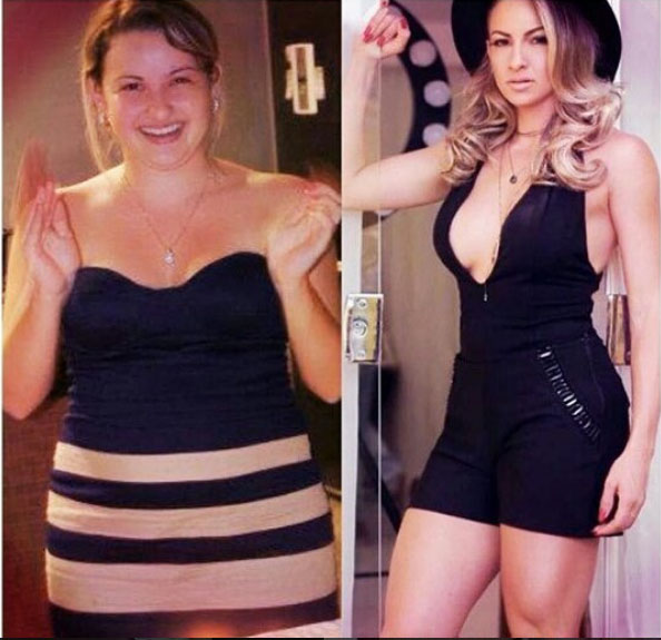 before and after success