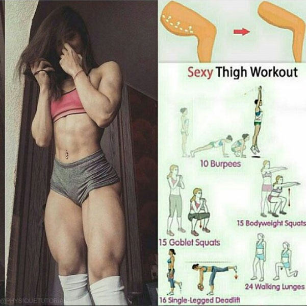 sexy thigh workout