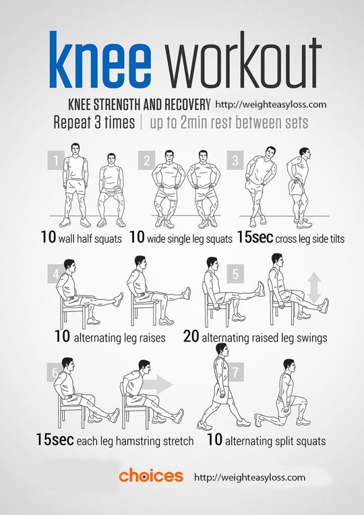 Knee workout