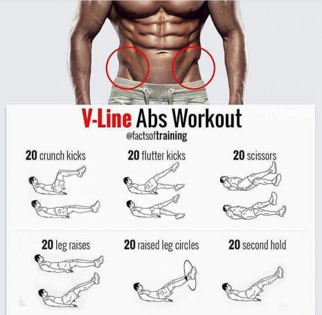 V-Line ABS workout