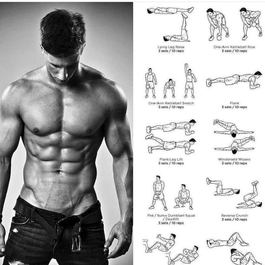ABS workout through force