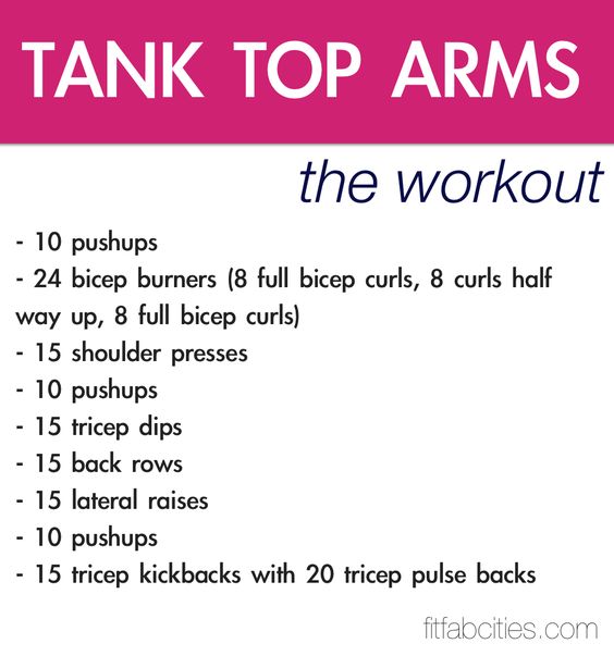Tips for making your arms bigger.