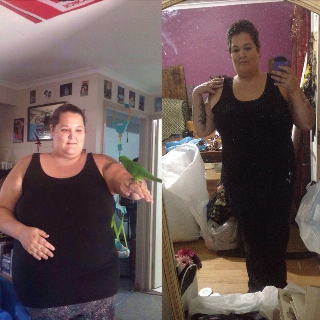 Before and after weight loss photos!