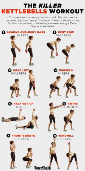 The Killer Kettlebells workout!