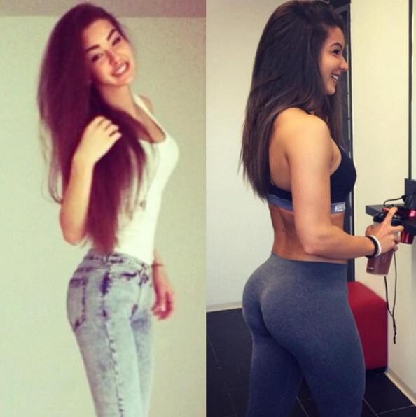 great butt before and after