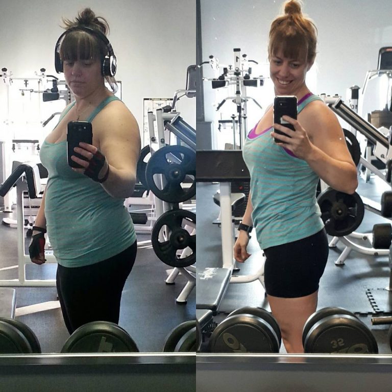 Before and after weight loss photos!