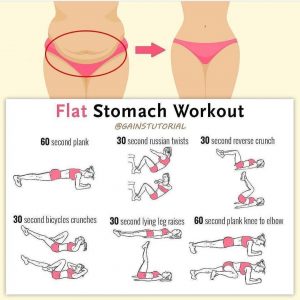 Flat Stomach workout!