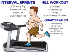 3 Ways Treadmill Exercises
