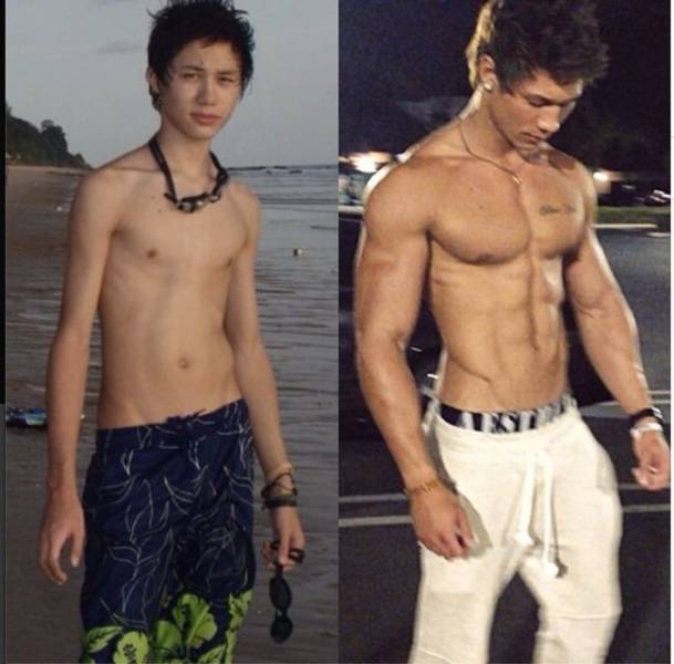 Skinny Guys Transform Their Bodies into Muscle Machines