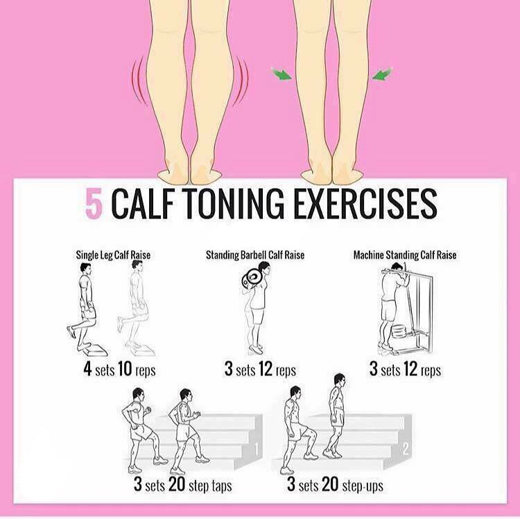 5 calf toning exercises