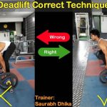 Barbell Deadlift (Rod): Wrong VS Right Form