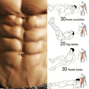 Training of abdominal muscles!