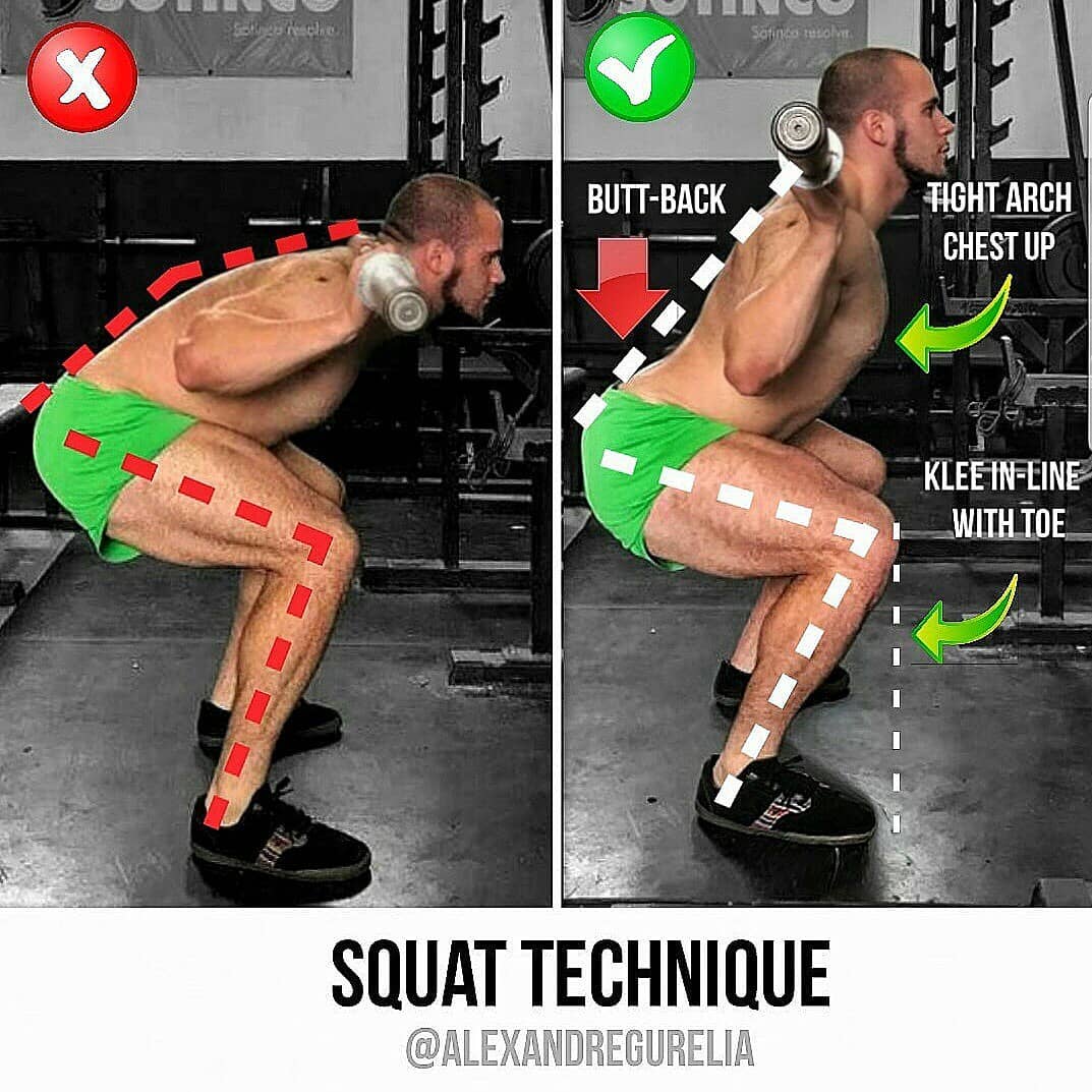 how to do squats correctly