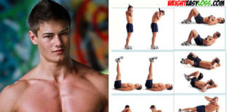 training of the press and oblique abdominal muscles