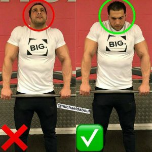 Thumb under bar thumb over bar (false grip)