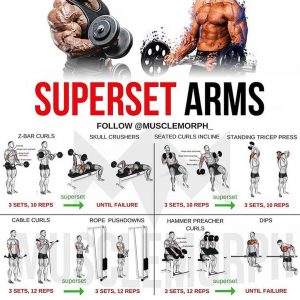 Upper Body Training & Superset Biceps Blast