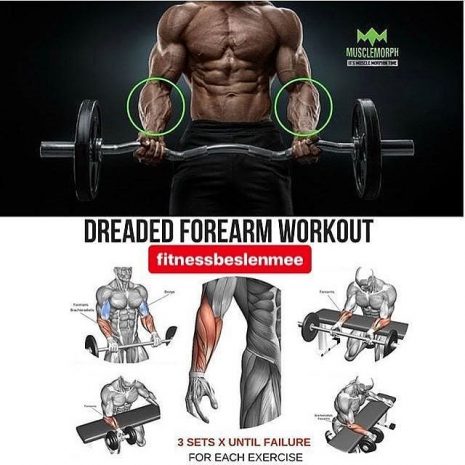 Dreaded forearm workout