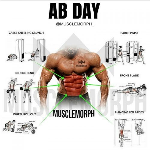 ab workout 3 days