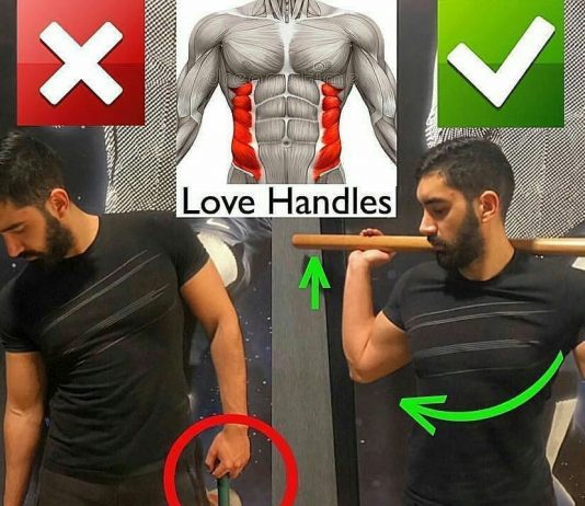 Russian twist - an exercise for oblique muscles