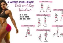 4 Weeks Challenge Bigger Bum Workout, Technique, Tips, Benefits Bigger Bum Workouts
