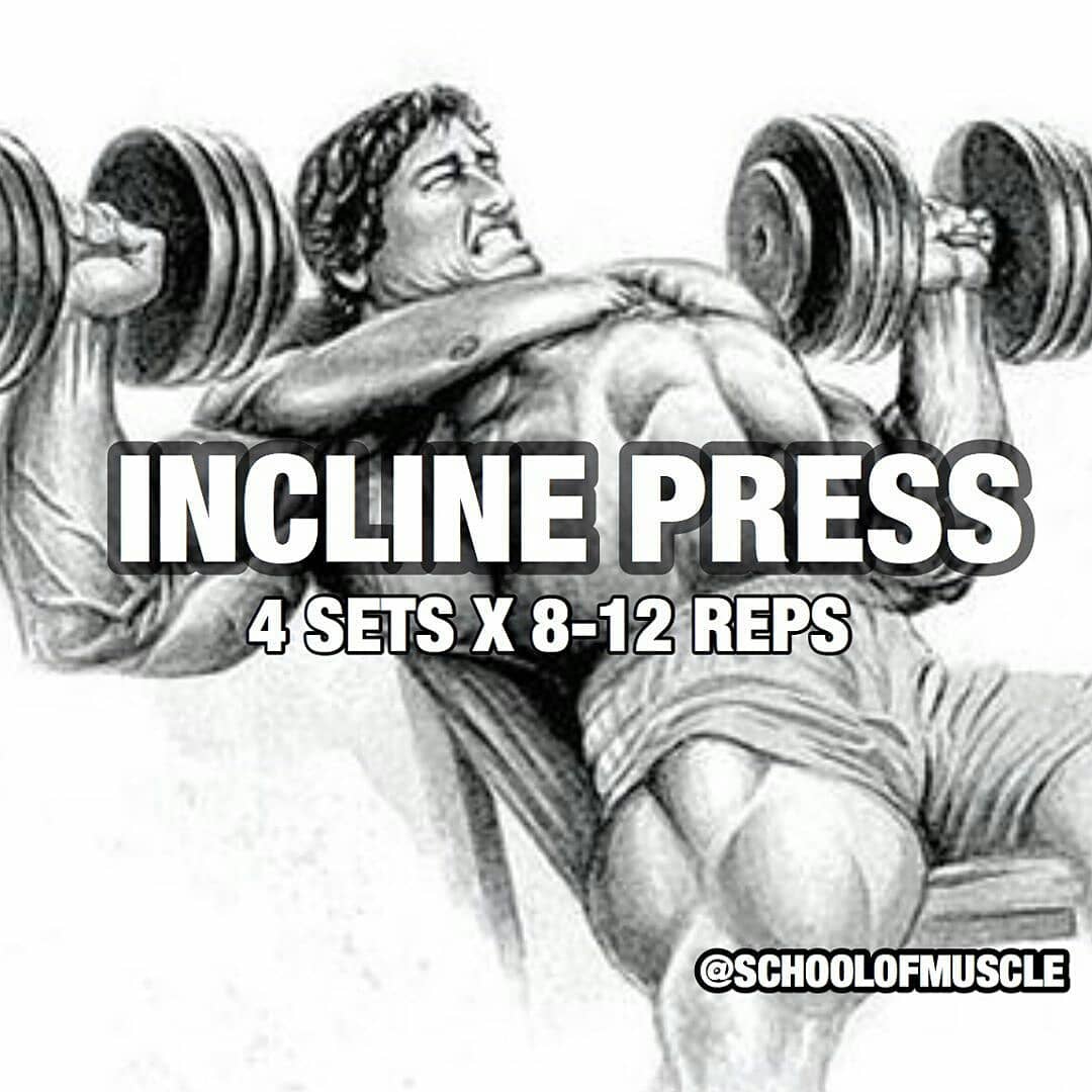 Incline press