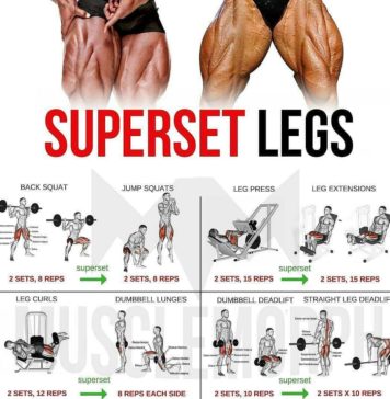 🚨Superset Legs Exercises👇 | Guide Legs Split