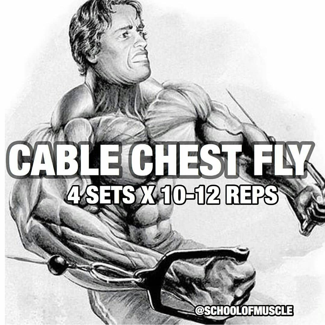 cable chest fly