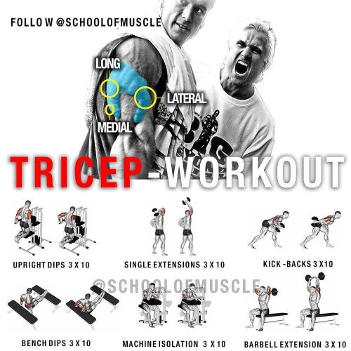 Triceps workout