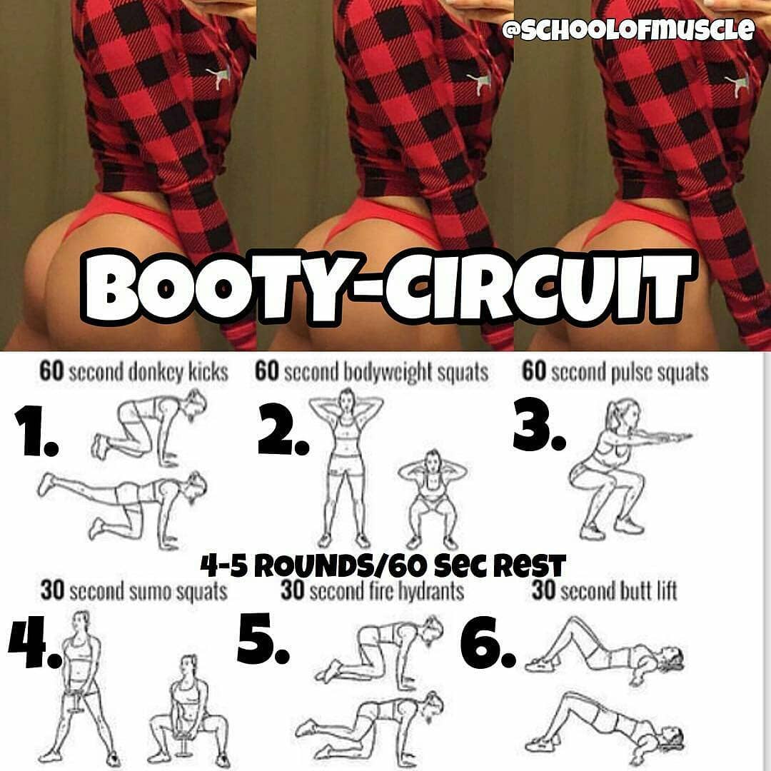 Booty circuit exercises