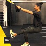 TRX Squat one leg