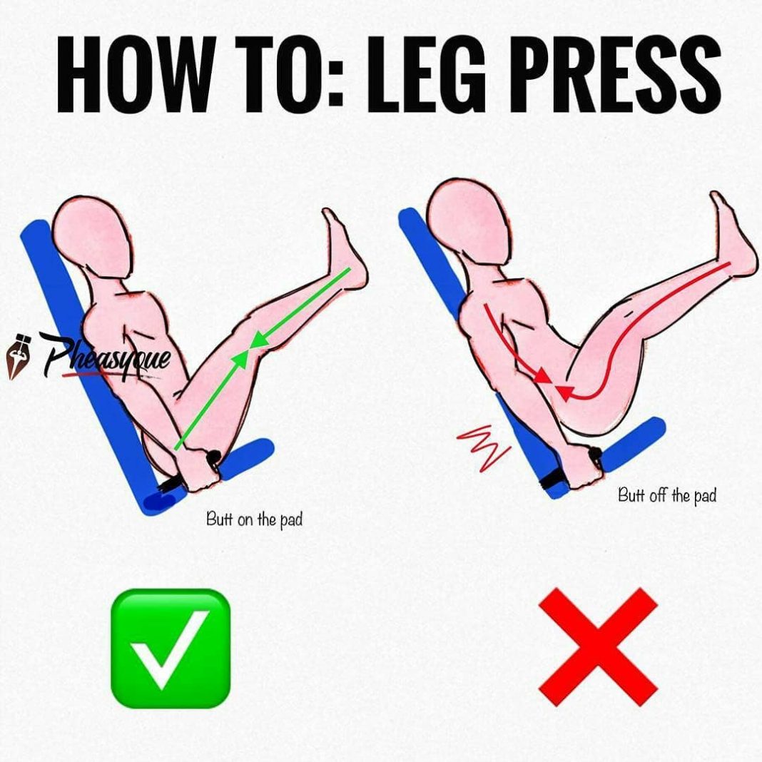 How to Legs press exercises