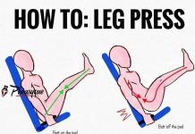 Legs press exercises