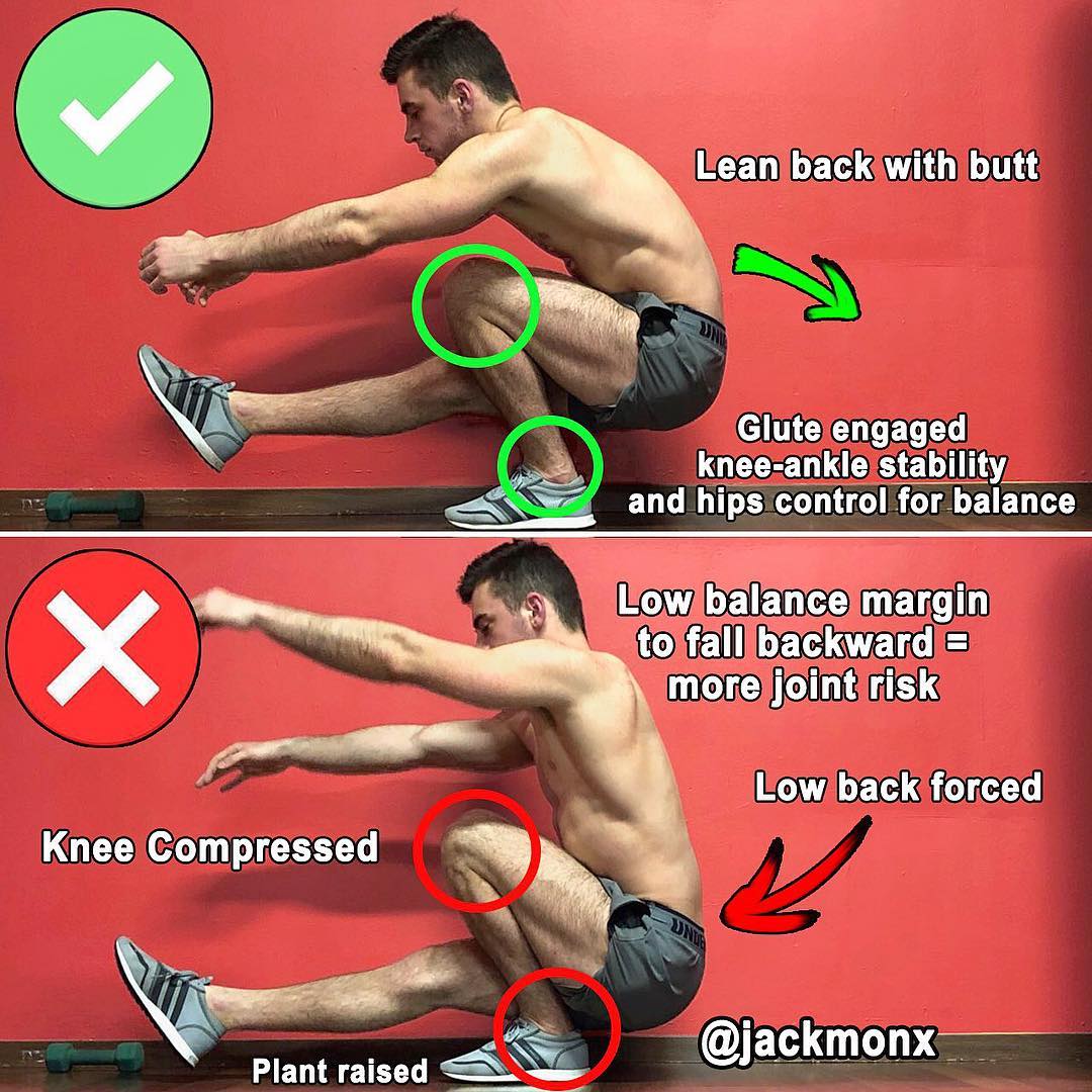 Pistol Squat is Completely Different from a Two Legs Squat‼️