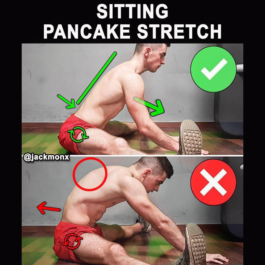 Pancake Stretching Execution