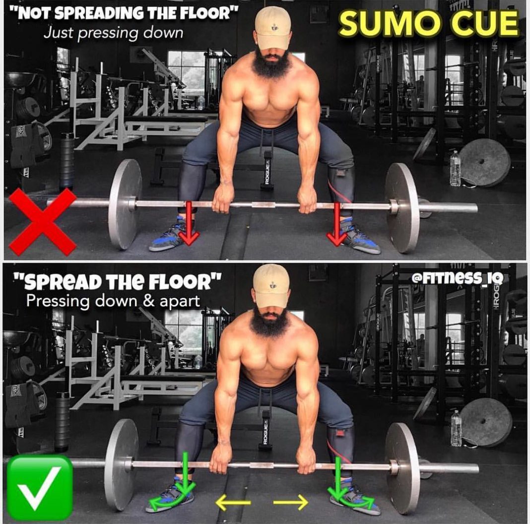 sumo deadlifts