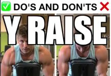 Shoulder Workout – Dumbbell Y Raise on Incline Bench Shoulder Workout - Dumbbell Y Raise on Incline Bench