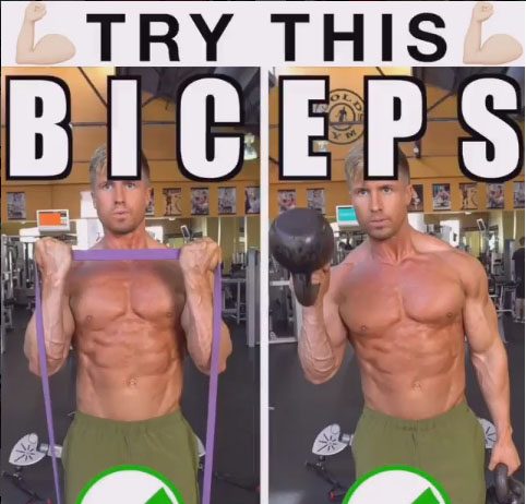 Options for Performing Biceps | Kettlebell Exercises