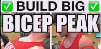 How to Make Biceps Peacks