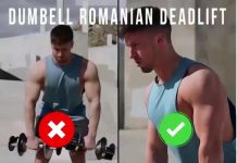Dumbbell Romanian Deadlifts