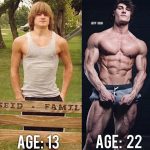 Jeff Seid guy is 22 years old and his changes are impressive