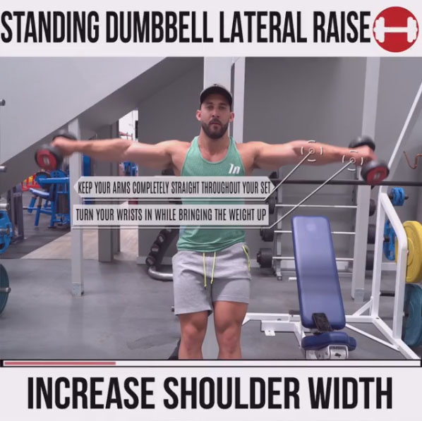 HOW TO DUMBBELL LATERAL RAISE