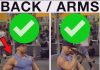 How to Back & Bicep Exercise Proper Form