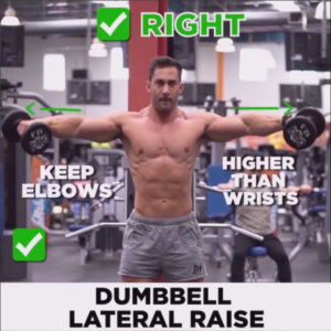 HOW TO Dumbbell lateral raise | WRONG VS RIGHT