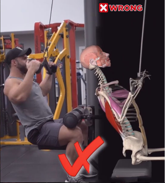 HOW TO LAT PULLDOWN | ❌WRONG & RIGHT❎