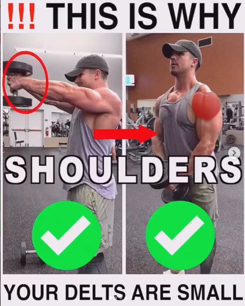 🔥3 Tips To Grow Your Shoulders👇