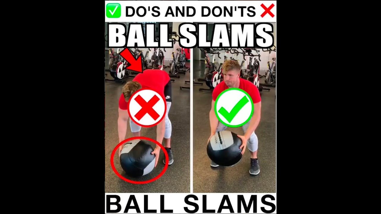 How to Ball Slams Proper Form Video & Guide