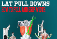 LAT PULL DOWN BAR PATH AND GRIP